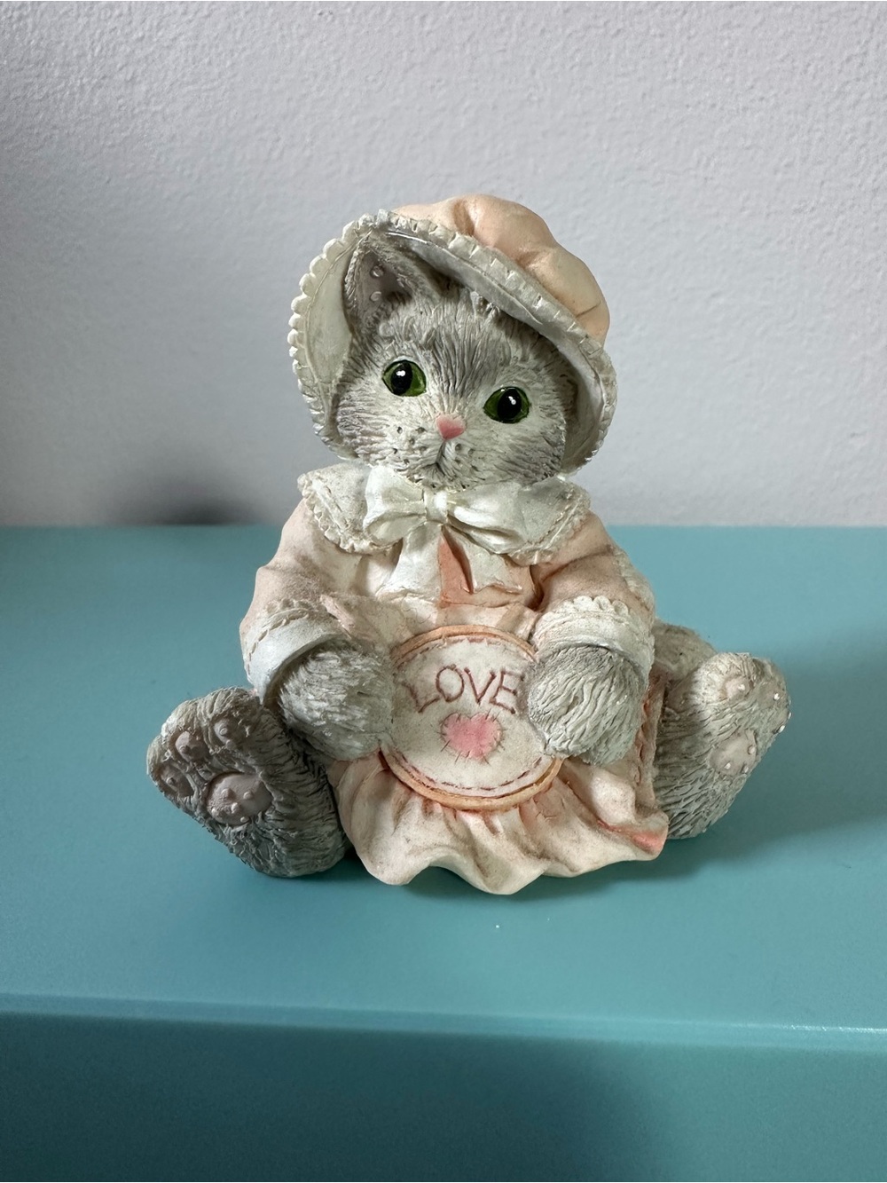 Enesco Calico Kittens “Love” Vintage 1993